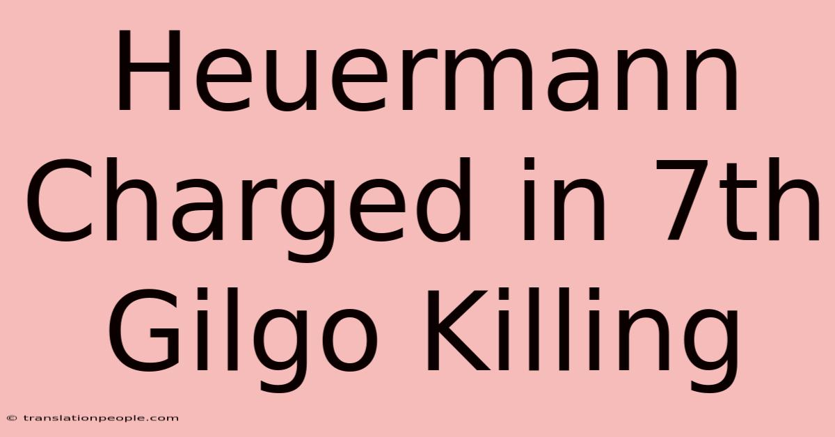 Heuermann Charged In 7th Gilgo Killing