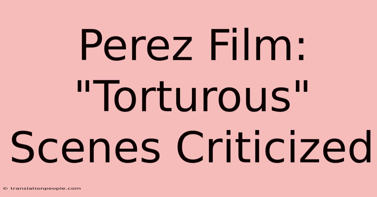 Perez Film: 